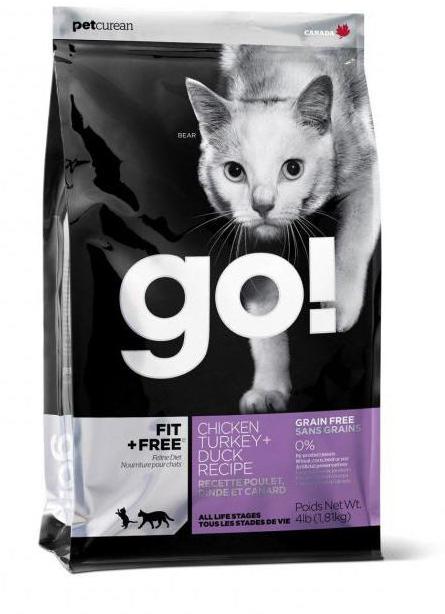 GO - מזון עבור חתולים וכלבים: תיאור ותכונות