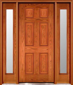 דלתות פאנל: הכניסה והפנים